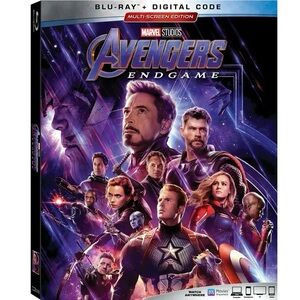 🎬 Avengers: Endgame Multi‑Screen Edition Blu‑ray + Digital Code NWT Sealed